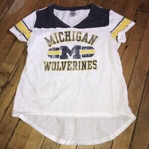 Michigan Wolverines Youth Teen‎ Medium Tee Shirt